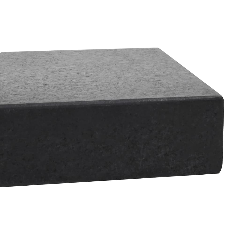 Galleria Design Parasol Base Granite 25 kg Rectangular Black