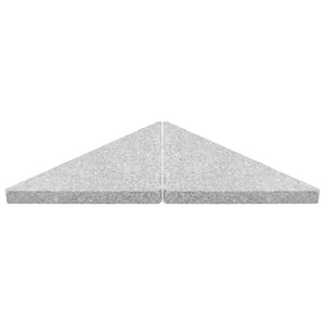 Galleria Design Umbrella Weight Plate Granite 15 kg Triangular Grey