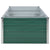 Galleria Design Garden Raised Bed Galvanised Steel 240x80x45 cm Green