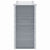 Galleria Design Garden Raised Bed Galvanised Steel 160x40x77 cm Grey
