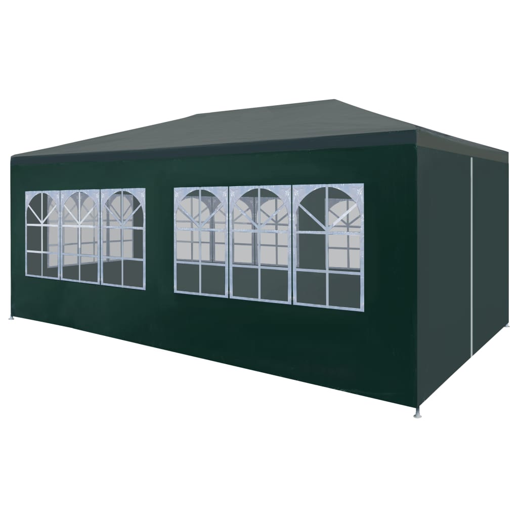 party tent 3 x 6 Galleria Design Party Tent 3x6 m Green
