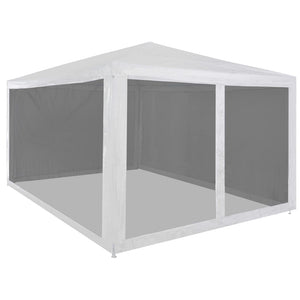 Galleria Design Party Tent with 4 Mesh Sidewalls 4x3 m