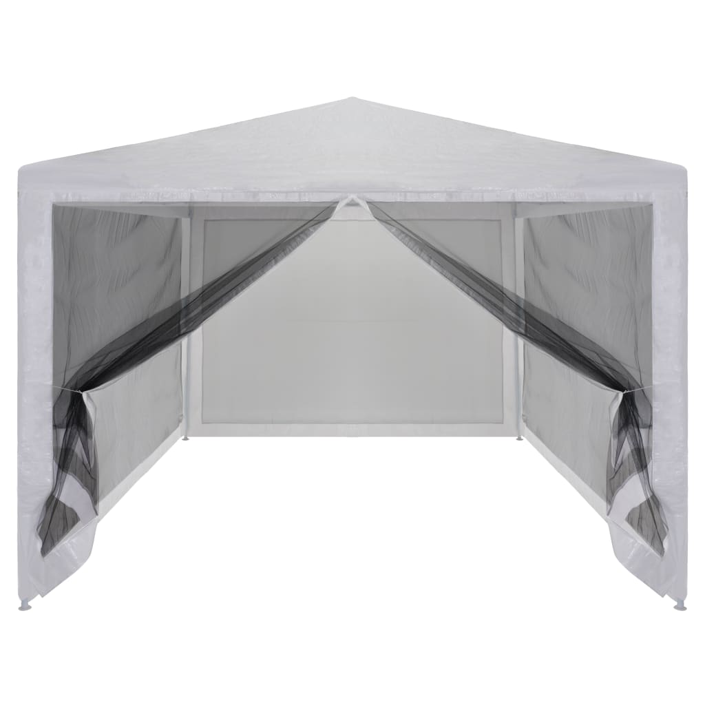 Galleria Design Party Tent with 4 Mesh Sidewalls 4x3 m