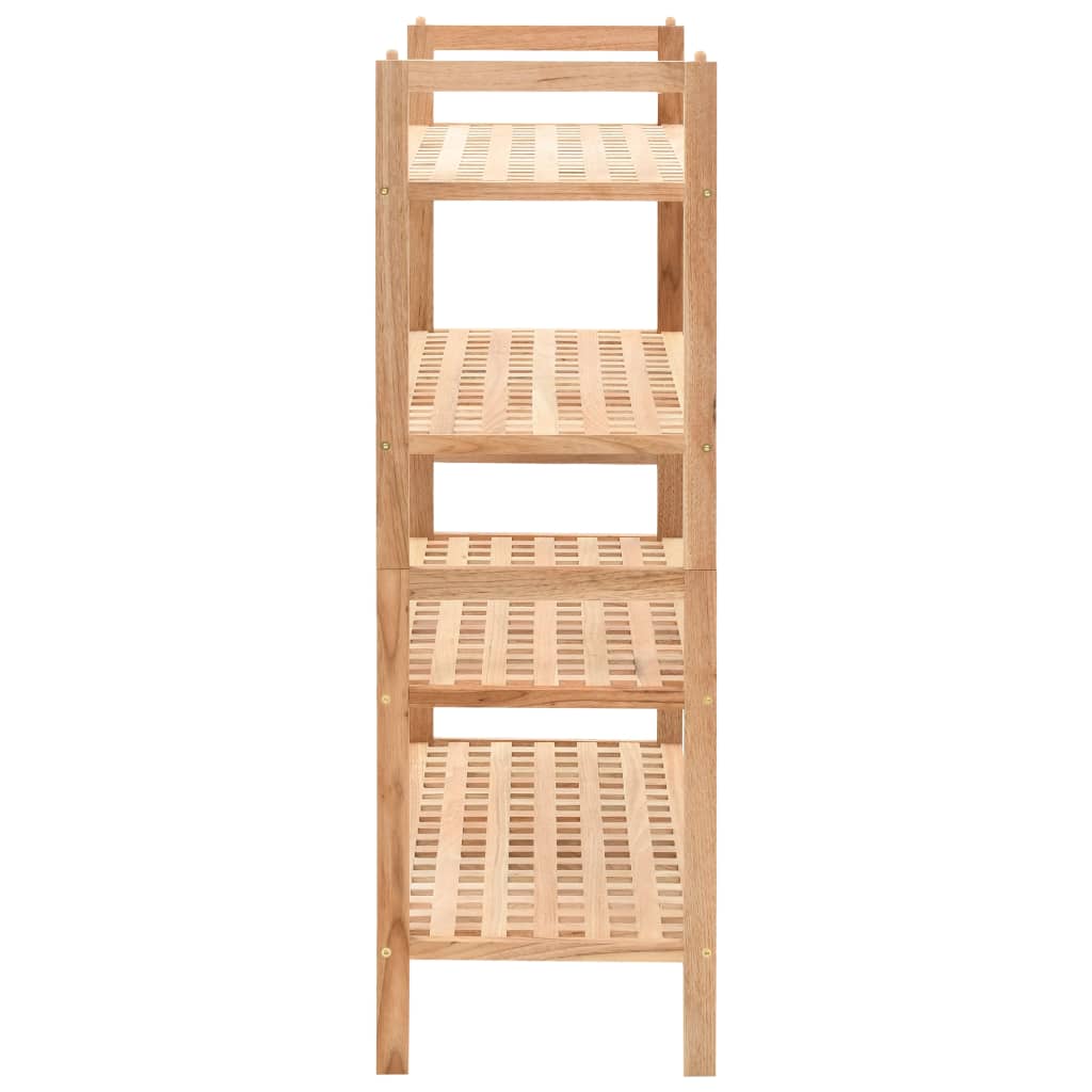 Galleria Design Shoe Rack Solid Walnut Wood 69x26x81 cm
