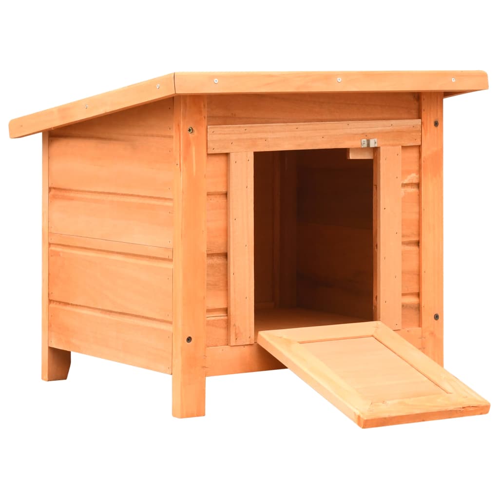 Galleria Design Cat House Solid Pine & Fir Wood 50x46x43.5 cm