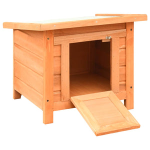 Galleria Design Cat House Solid Pine & Fir Wood 50x46x43.5 cm