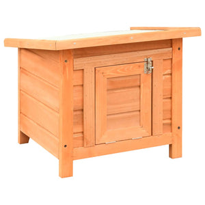 Galleria Design Cat House Solid Pine & Fir Wood 50x46x43.5 cm