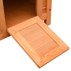 Galleria Design Cat House Solid Pine & Fir Wood 50x46x43.5 cm