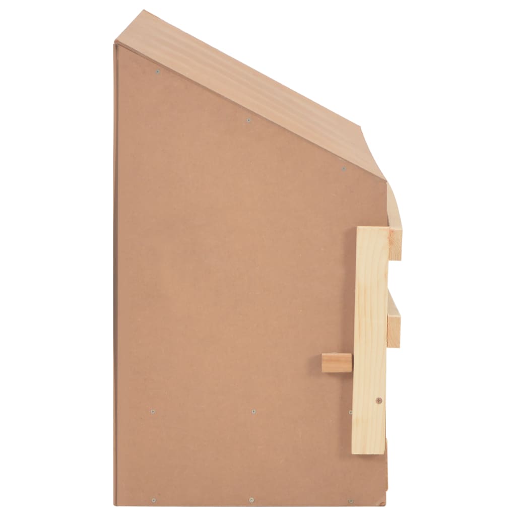 Galleria Design Chicken Laying Nest 5 Compartments 117x33x54 cm Solid Pine Wood