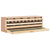Galleria Design Chicken Laying Nest 5 Compartments 117x33x38 cm Solid Pine Wood