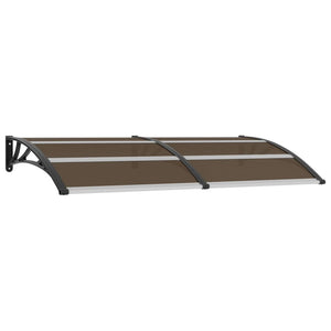Galleria Design Door Canopy Black 200x100 cm PC