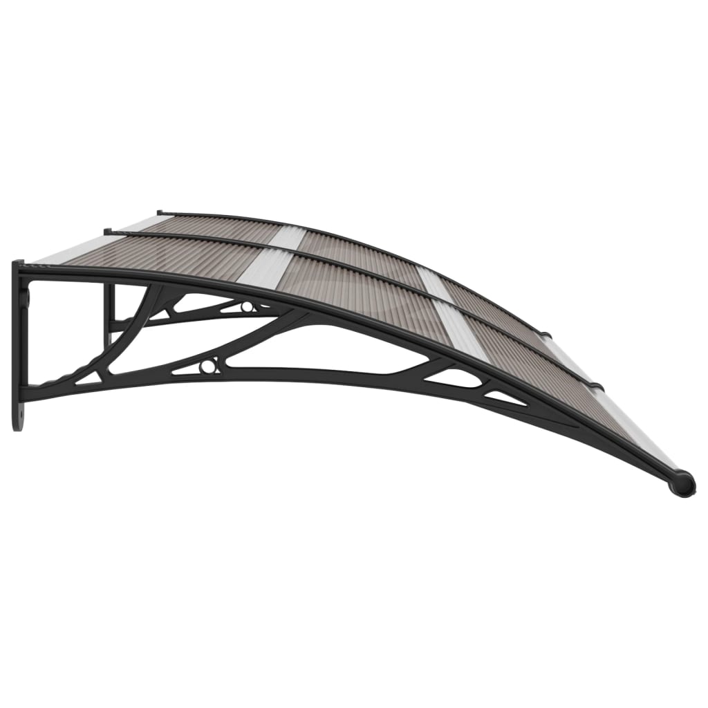 Galleria Design Door Canopy Black 200x100 cm PC
