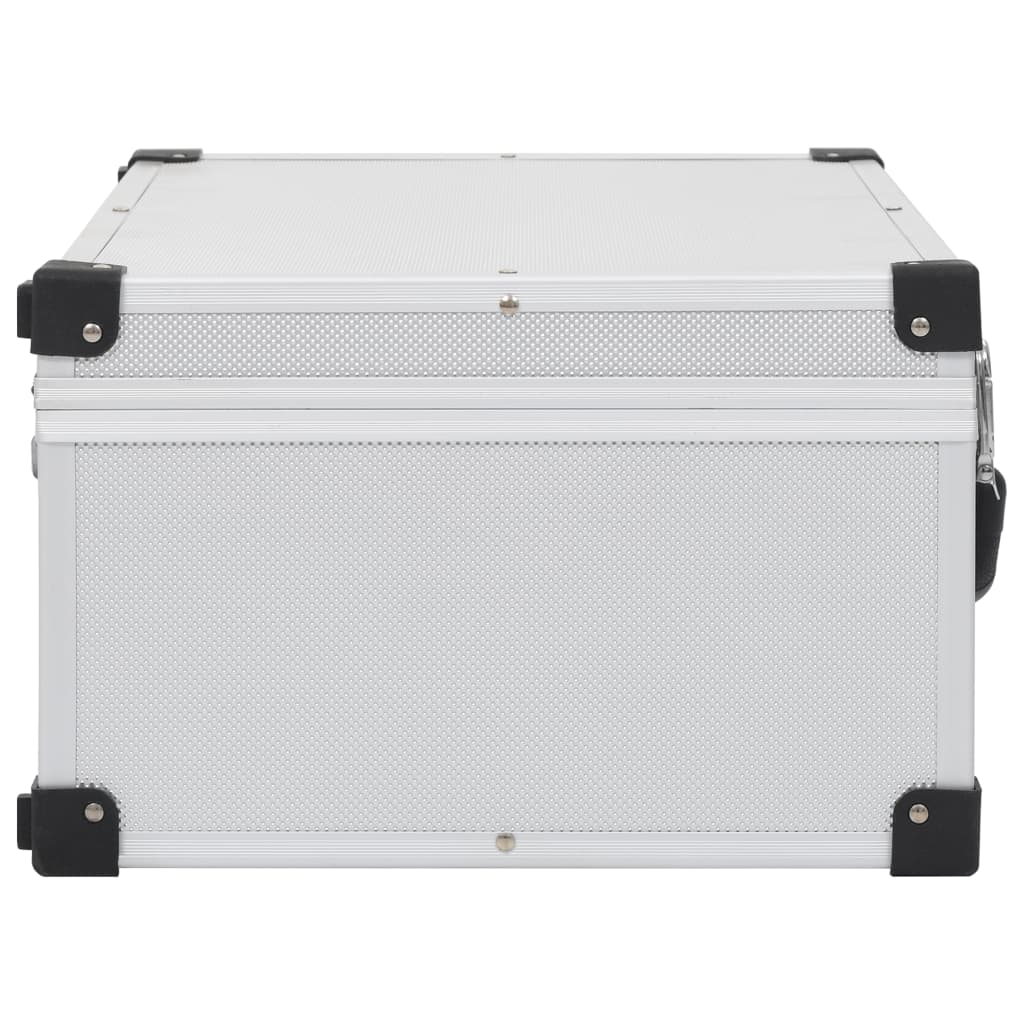 Galleria Design CD Case for 60 CDs Aluminium ABS Silver
