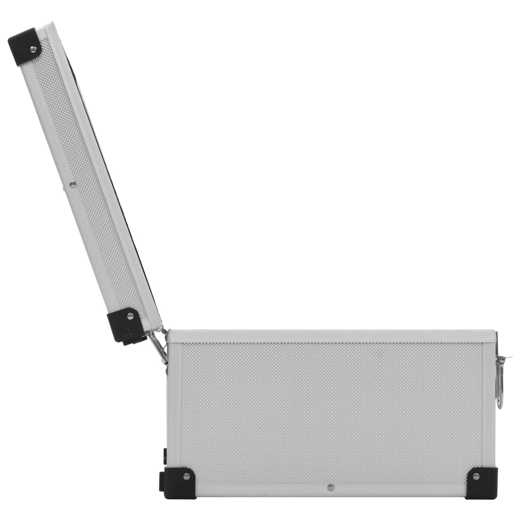 Galleria Design CD Case for 60 CDs Aluminium ABS Silver