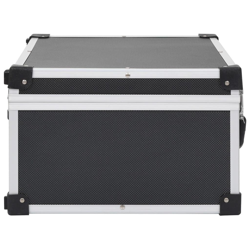 Galleria Design CD Case for 60 CDs Aluminium ABS Black