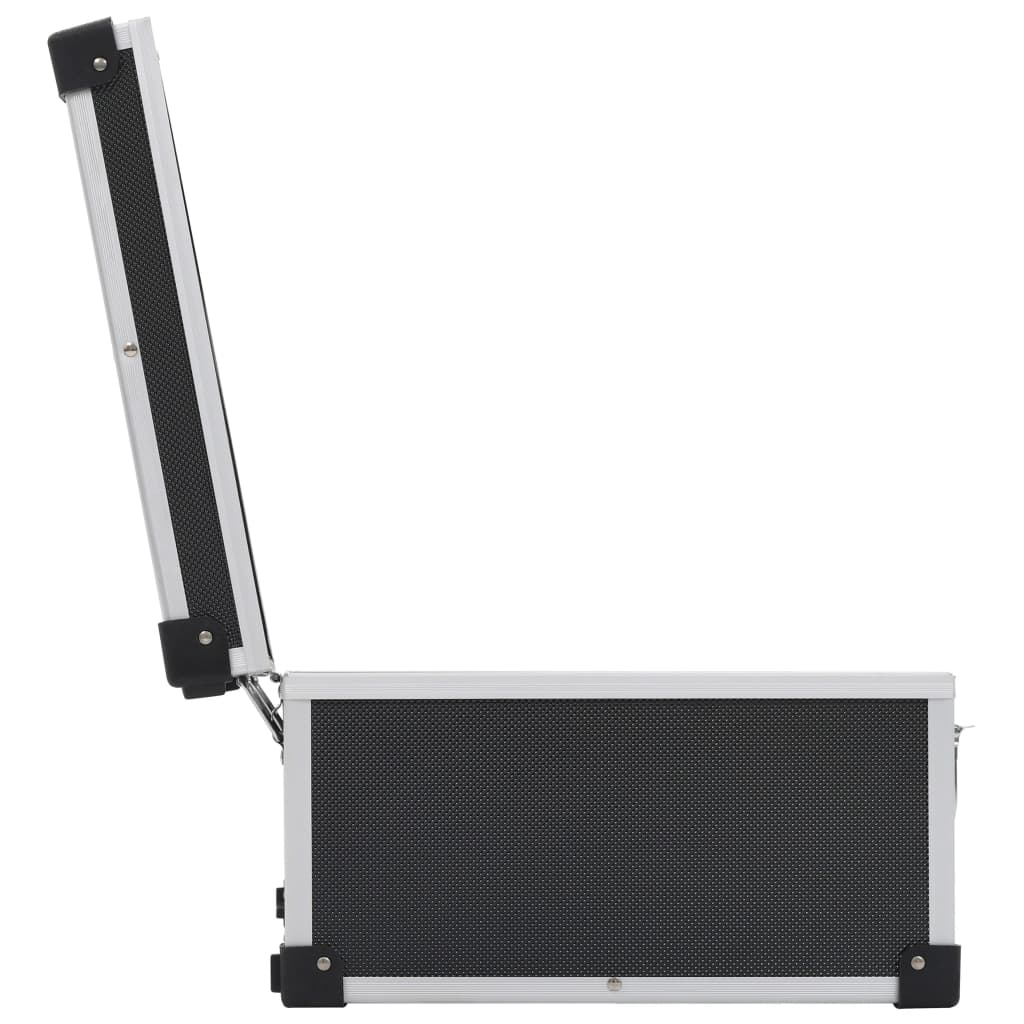 Galleria Design CD Case for 60 CDs Aluminium ABS Black