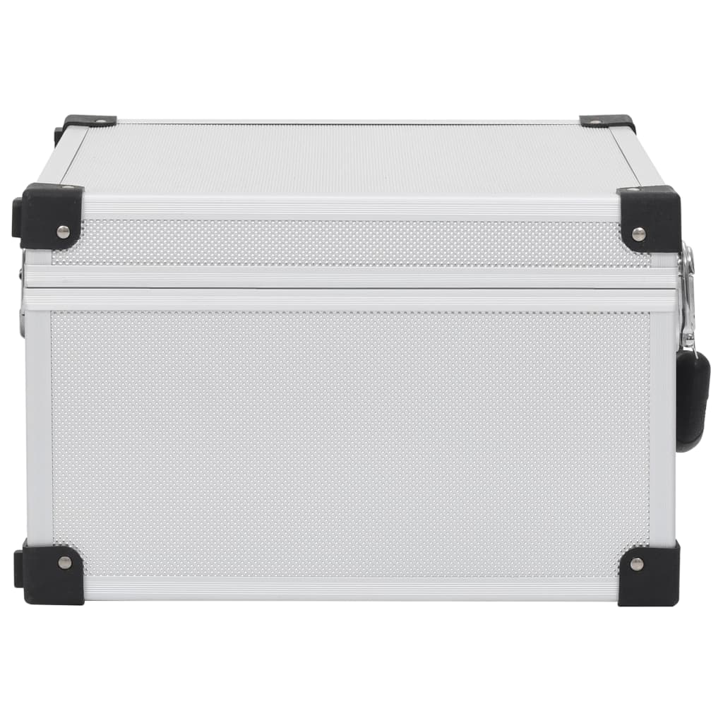 Galleria Design CD Case for 40 CDs Aluminium ABS Silver