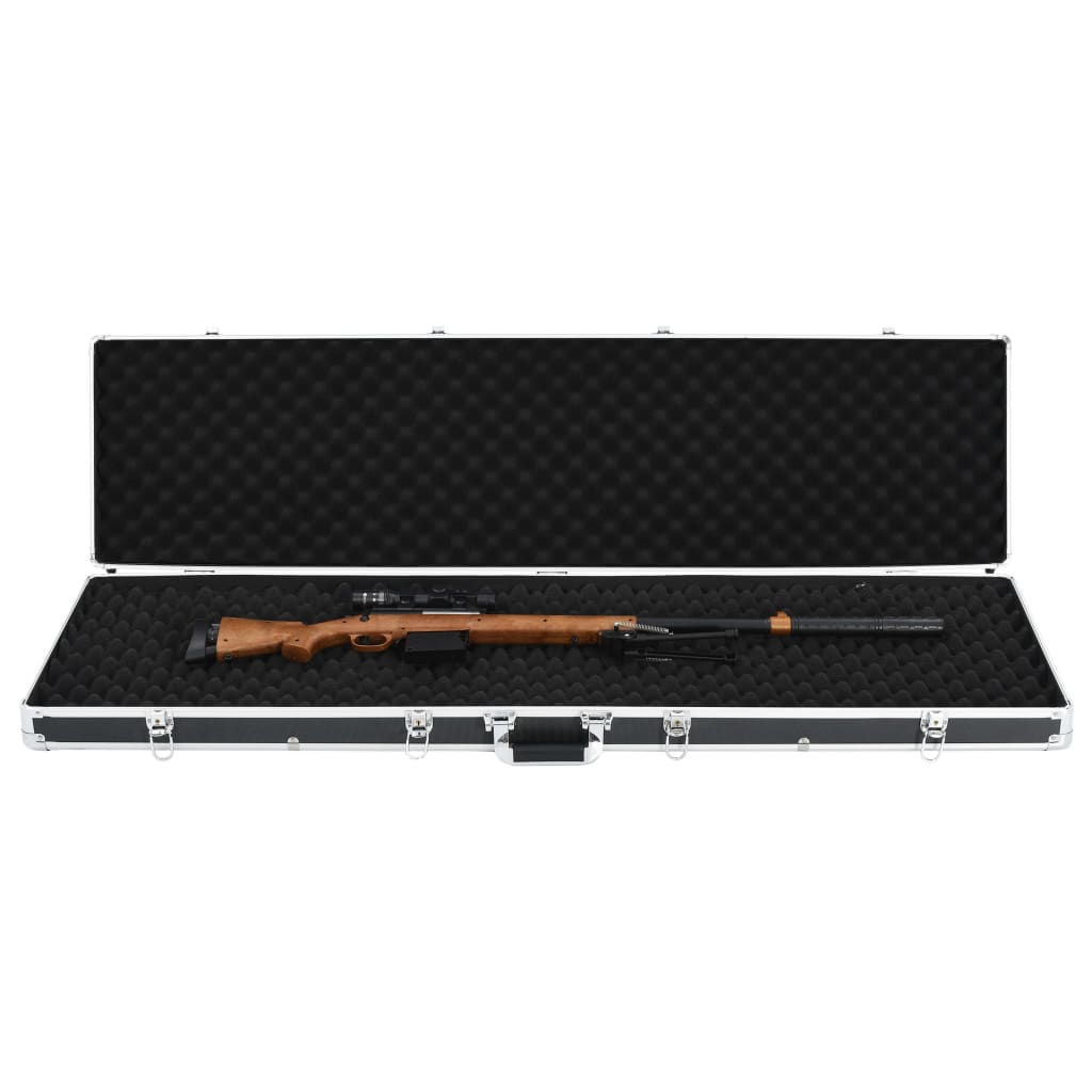 Galleria Design Gun Case Black 134x35x12 cm Aluminium