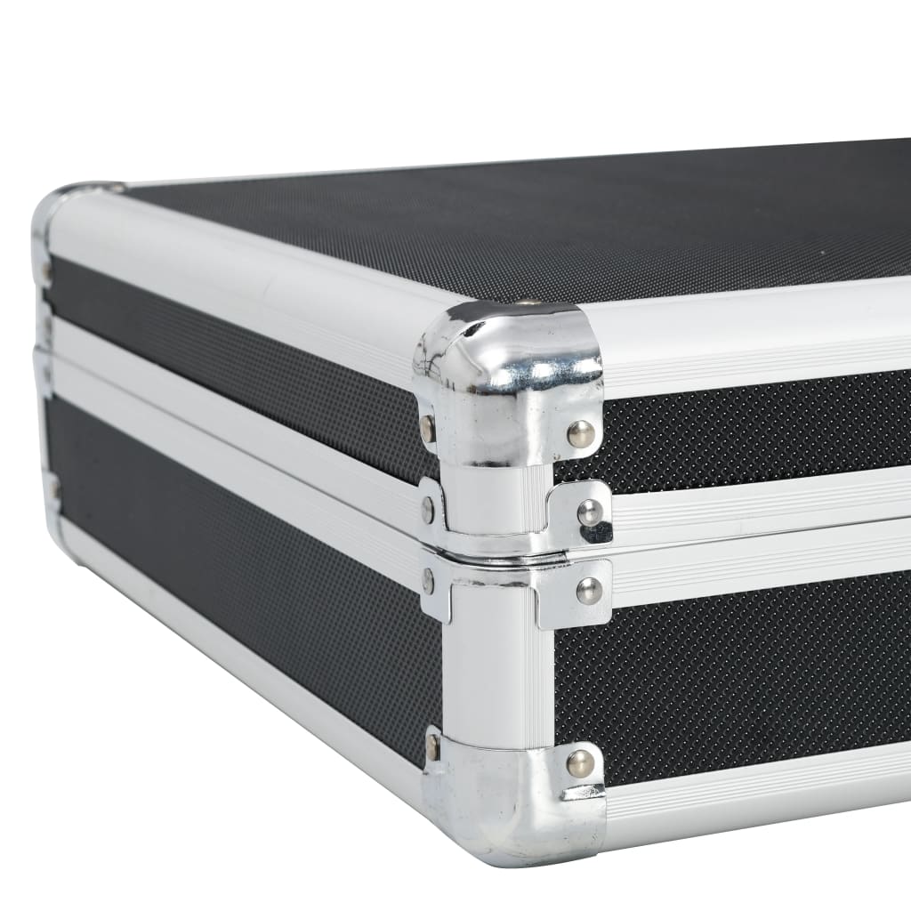 Galleria Design Gun Case Black 134x35x12 cm Aluminium