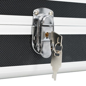 Galleria Design Gun Case Black 134x35x12 cm Aluminium
