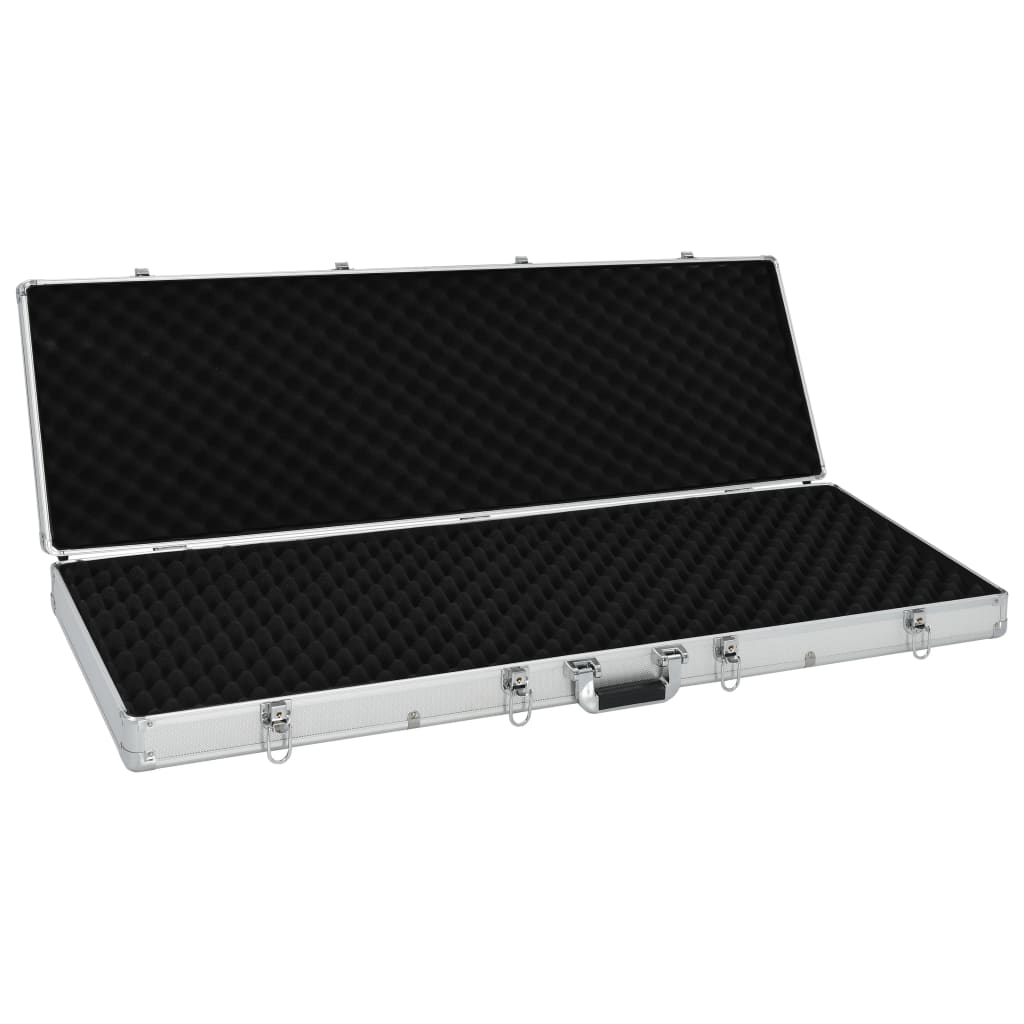 Galleria Design Gun Case Silver 118x38x12 cm Aluminium