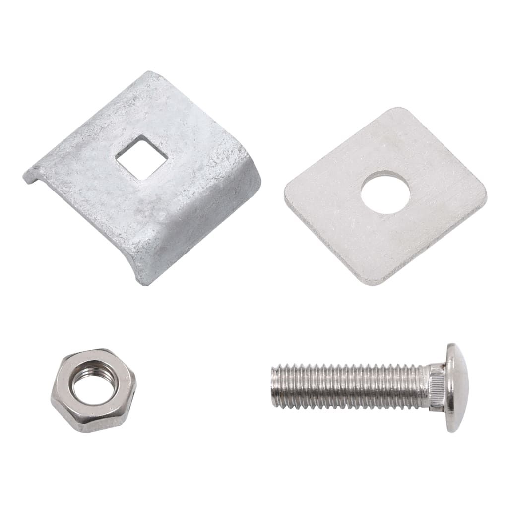 Galleria Design Grid Mat Connector 25 Sets Silver