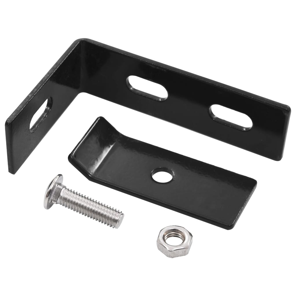 Galleria Design Wall Corner Connector 10 Sets Anthracite