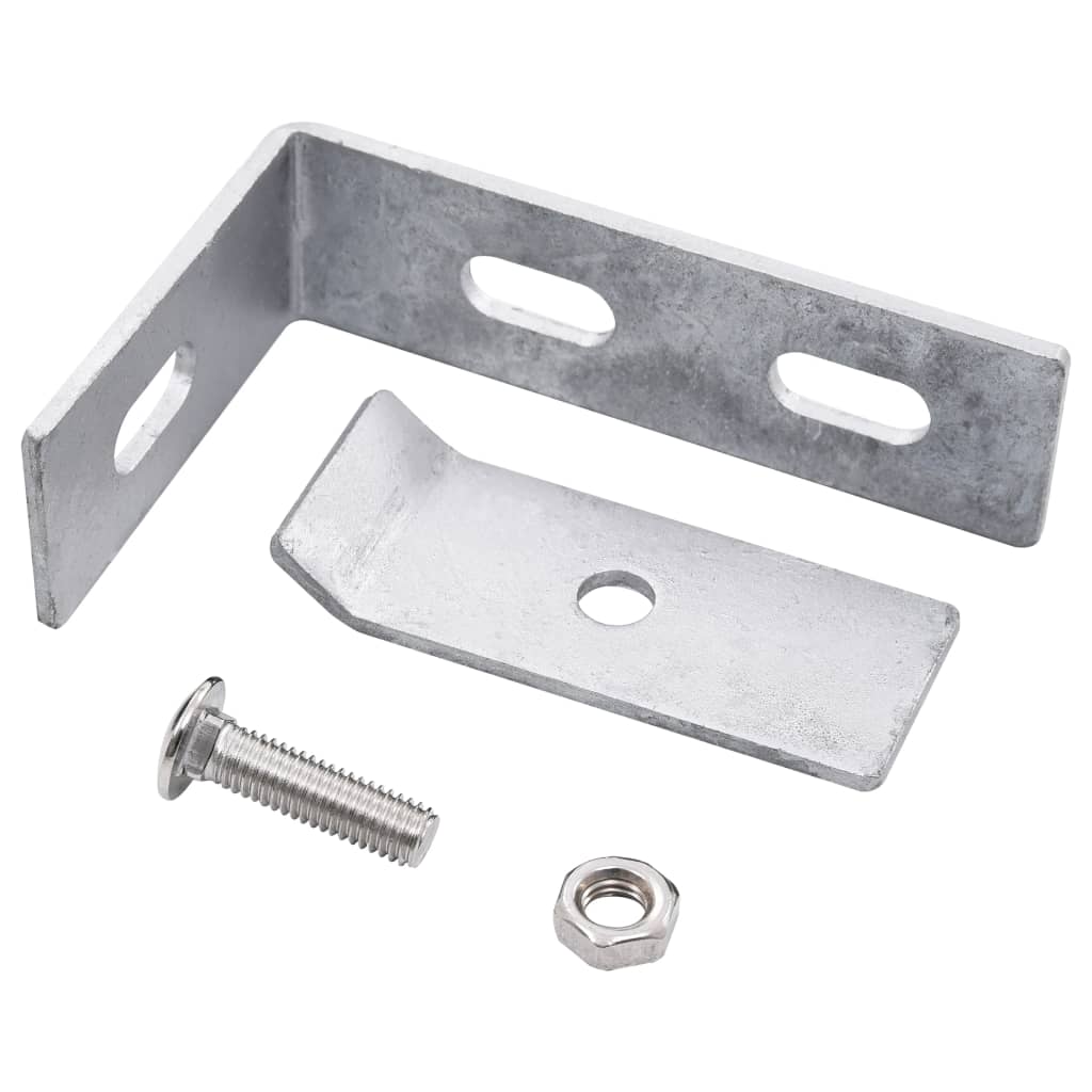 Galleria Design Wall Corner Connector 10 Sets Silver