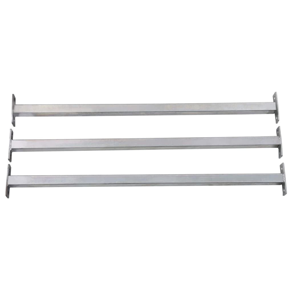 Galleria Design Adjustable Security Window Bars 3 pcs 710-1200 mm