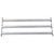 Galleria Design Adjustable Security Window Bars 3 pcs 710-1200 mm