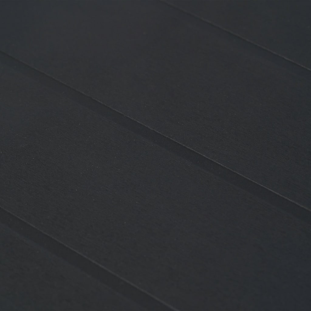 Galleria Design Garden Table Anthracite 220x90x72 cm Plastic Rattan Look