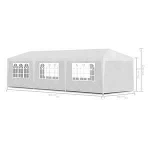 Galleria Design Party Tent 3x9 m White
