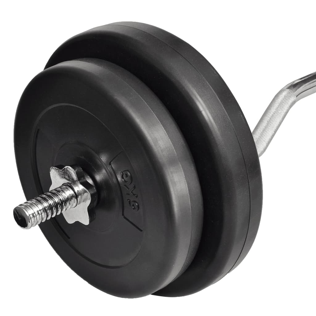Galleria Design Curl Bar with Weights 30kg