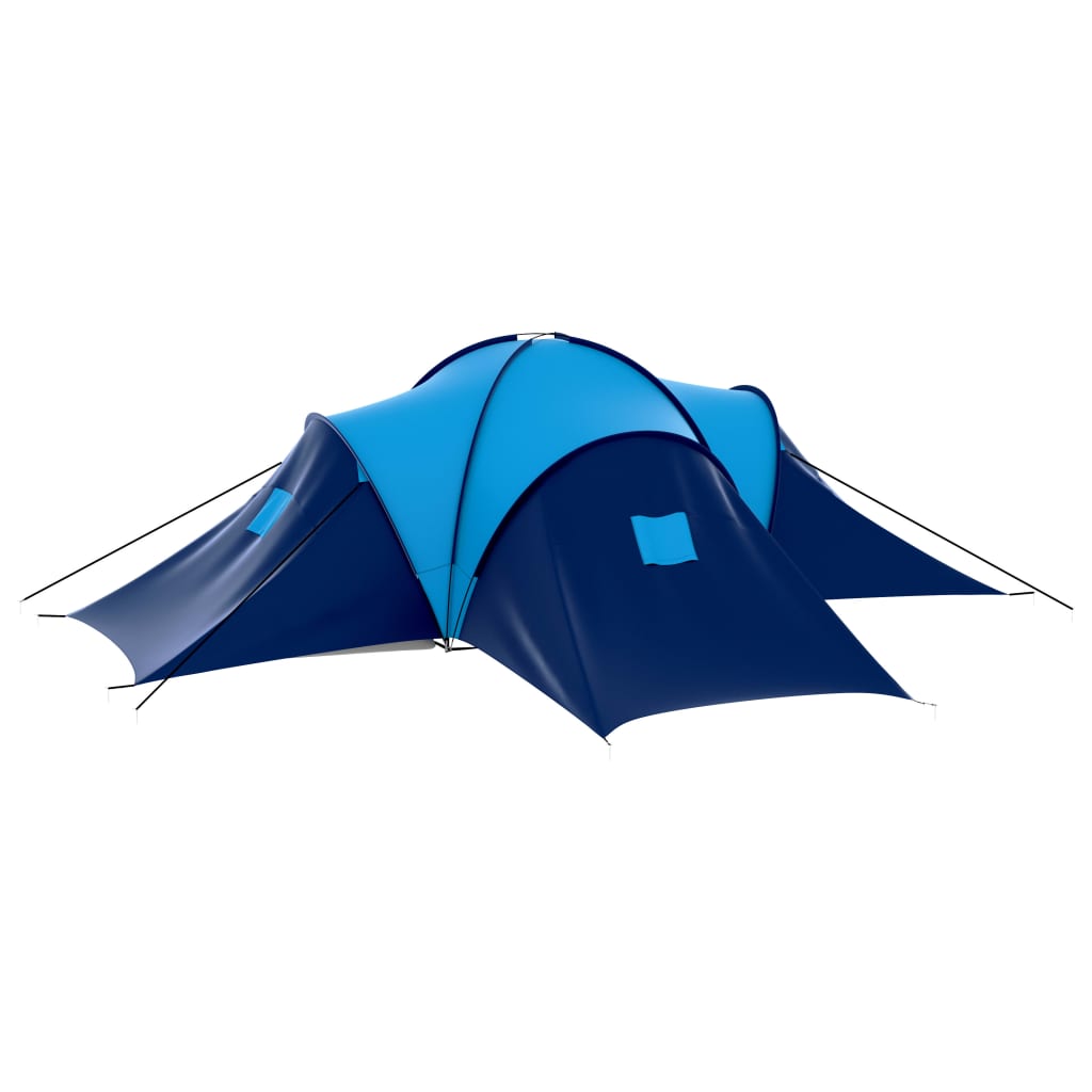 Galleria Design Camping Tent Polyester 9 Persons Blue-dark Blue