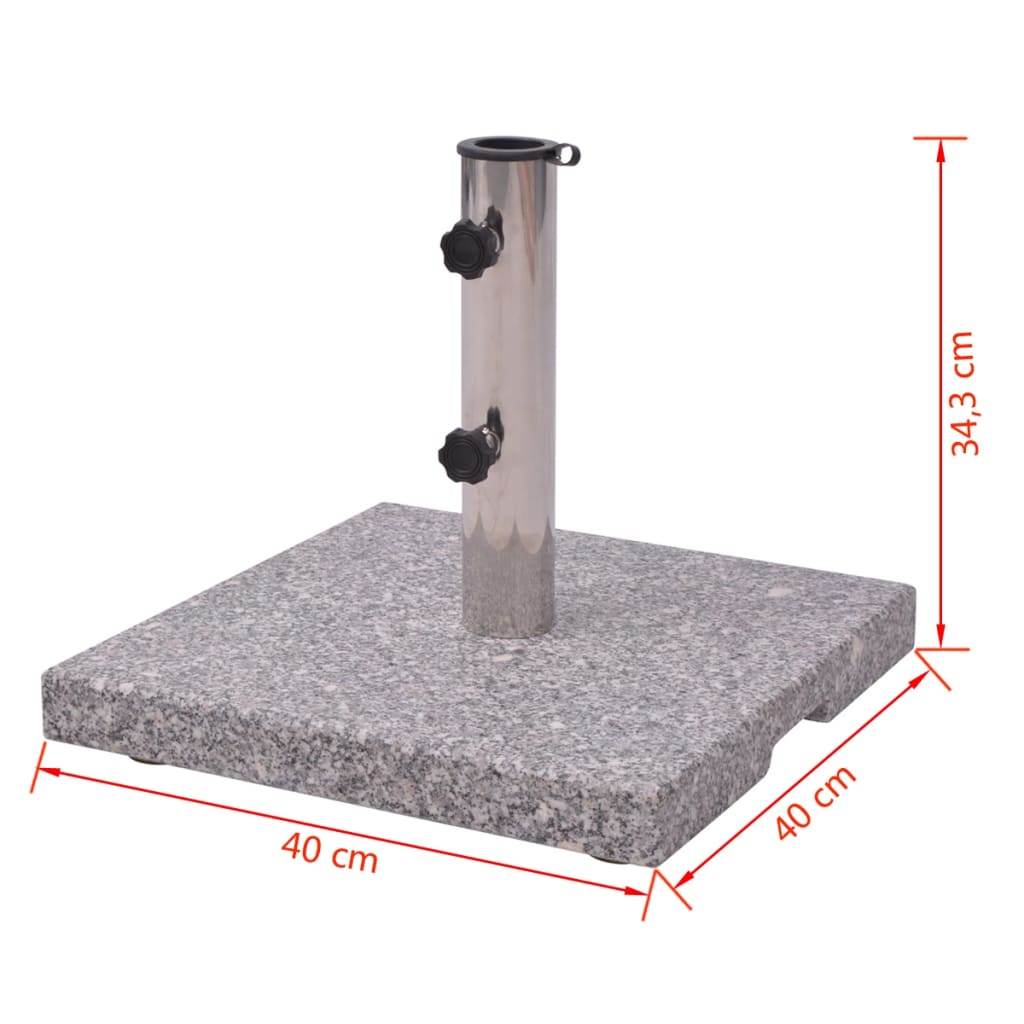 Galleria Design Granite Parasol Base Umbrella Holder 20kg