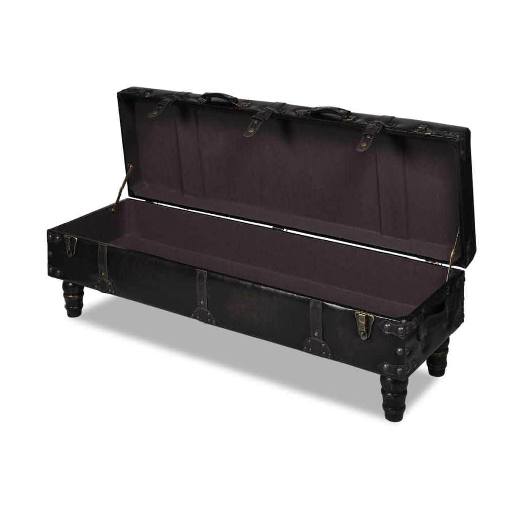 Galleria Design Long Storage Bench Brown