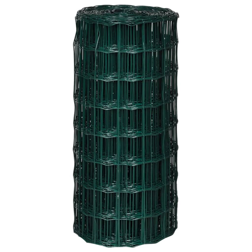 Galleria Design Euro Fence Steel 10x0.8 m Green