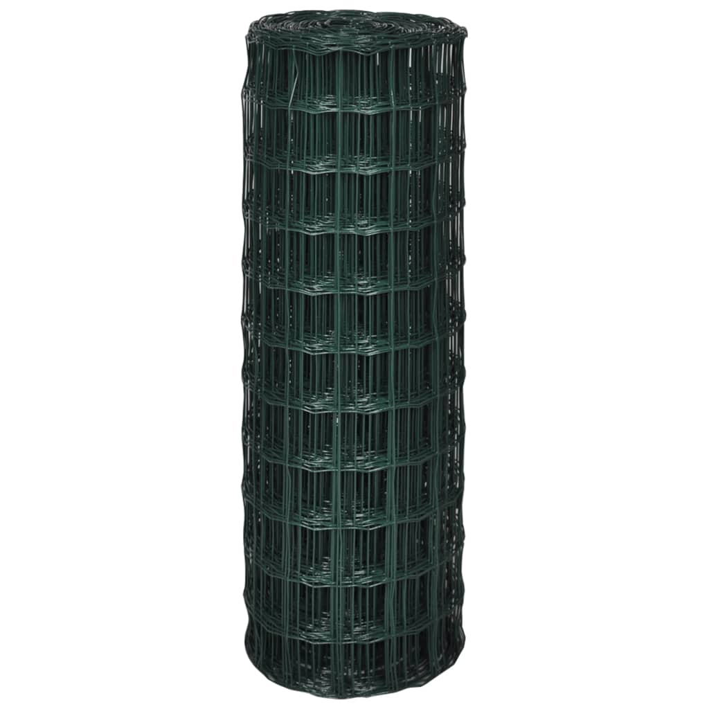 Galleria Design Euro Fence Steel 10x1.0 m Green