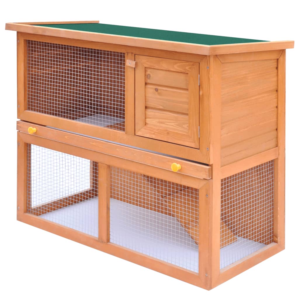 Galleria Design Outdoor Rabbit Hutch Small Animal House Pet Cage 1 Doo