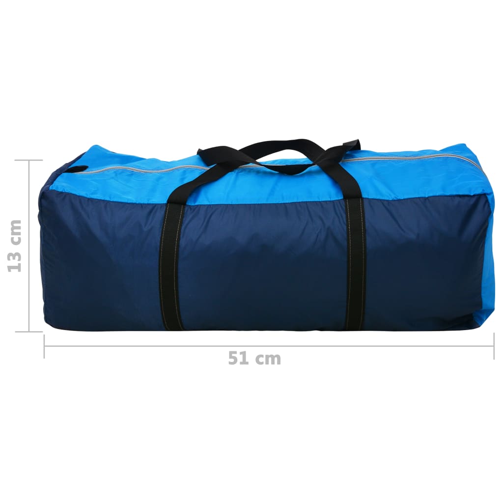 Galleria Design Camping Tent 4 Persons Navy Blue/Light Blue