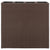 Galleria Design Garden Raised Bed with 4 Pots Poly Rattan Brown