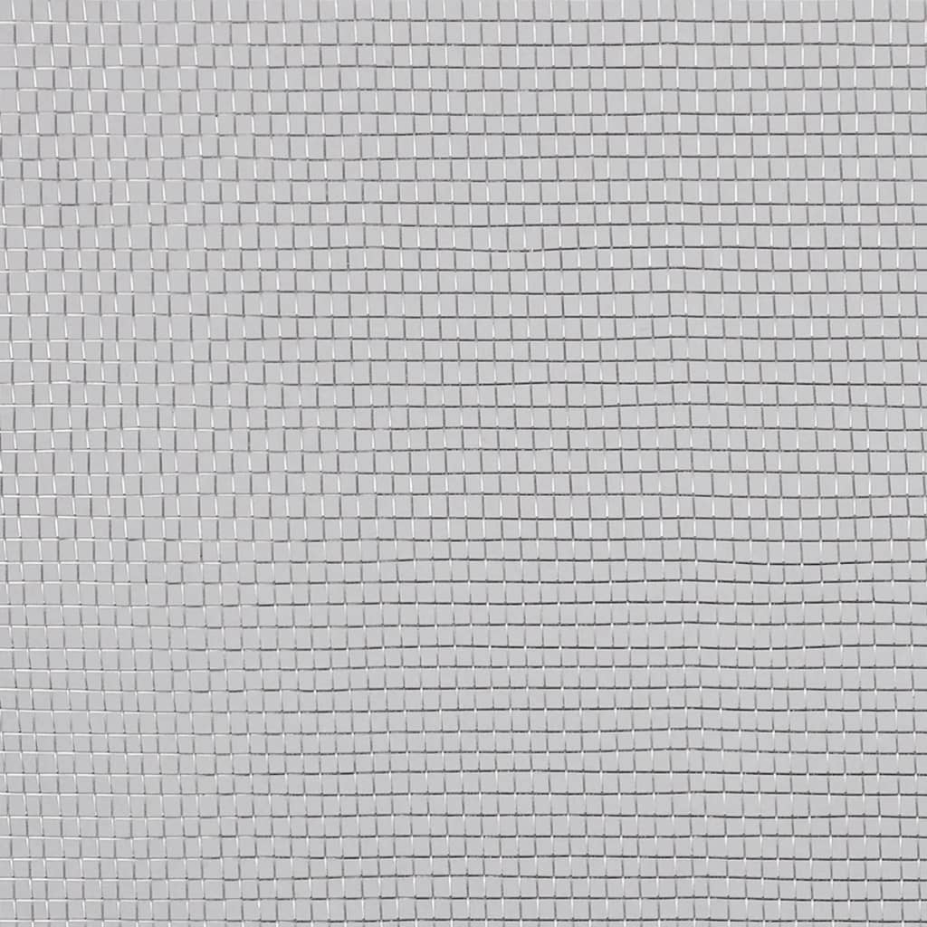 Galleria Design Mesh Screen Aluminium 100x1000 cm Silver