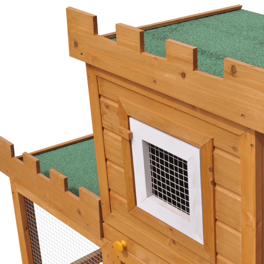 Galleria Design Outdoor Large Rabbit Hutch House Pet Cage Single House