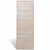 Galleria Design Oak Look Wooden Shoe Cabinet with 5 Compartments