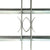 Galleria Design Adjustable Security Grille for Windows with 2 Crossbars 1000-1500 mm