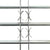Galleria Design Adjustable Security Grille for Windows with 3 Crossbars 700-1050 mm