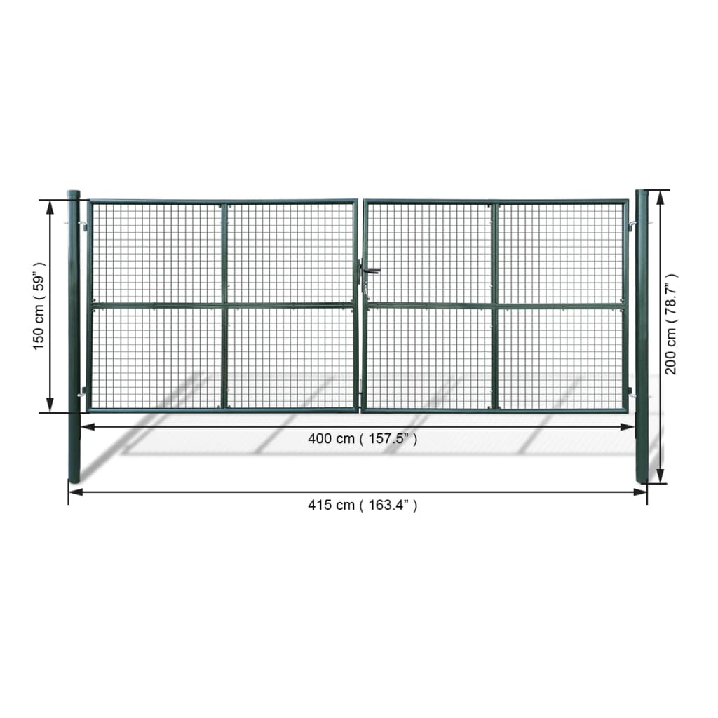 Galleria Design Mesh Garden Gate 415x150 cm