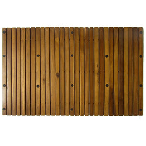 Galleria Design 3 pcs Acacia Bath Mat 80 x 50 cm