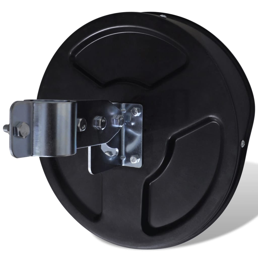 Galleria Design Convex Traffic Mirror PC Plastic Black 30 cm Outdoor