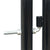 Galleria Design Black Single Door Fence Gate 100 x 125 cm